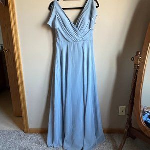 Dusty Blue Bridesmaid dress